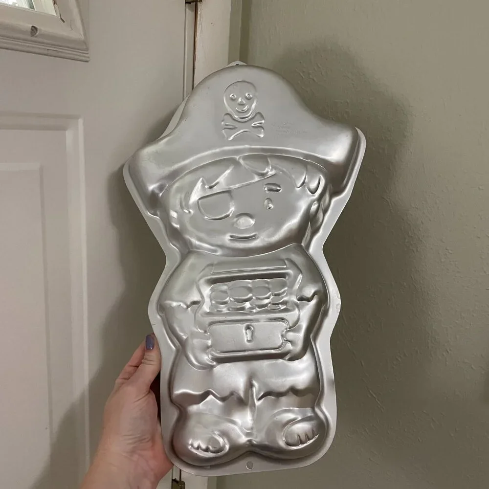 Wilton - Little Pirate Cake Pan - 2105-2078 (2004) - NWT - Includes Instructions